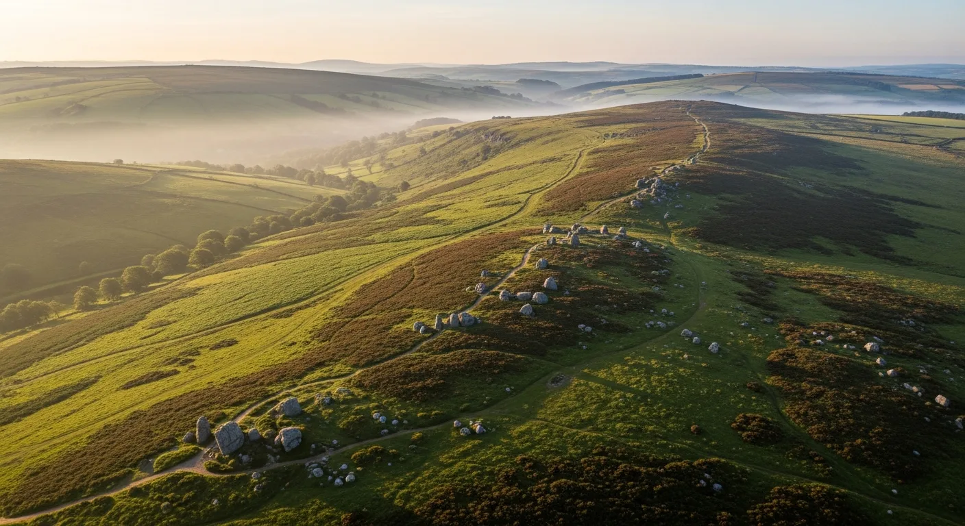 Dartmoor moorland landscape